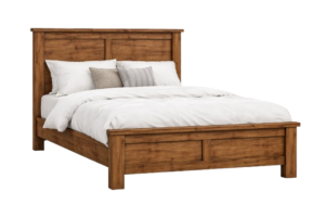 Wooden bed
